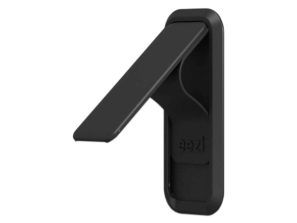 Soporte universal EEZL EZ-UV001BK para smartphone incluye adhesivo para instalación. Color Negro.