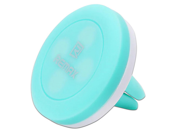 Soporte magnético REMAX RM-C10 para smartphone. Color Turquesa.