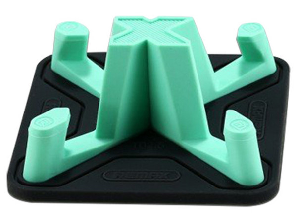 Soporte pirámide REMAX RM-C25 para smartphone y auto. Color Verde.