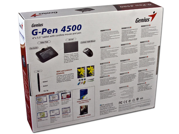 Tableta Gráfica Genius G-Pen 4500 (4