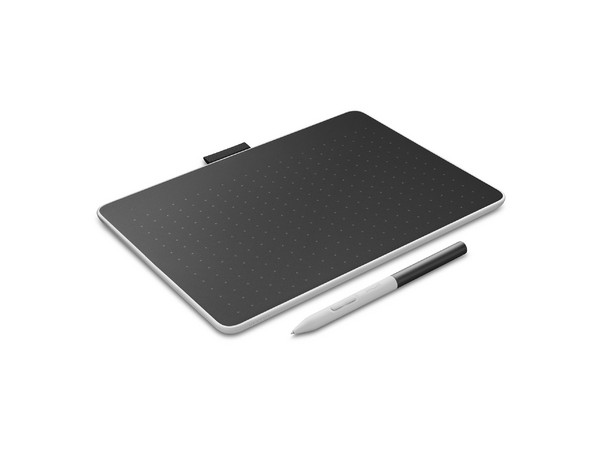 Tableta Grafica Wacom One Medium, Área de Trabajo de 13.5 x 21.6 cm, USB Tipo C, Bluetooth 5.1, Color Negro.