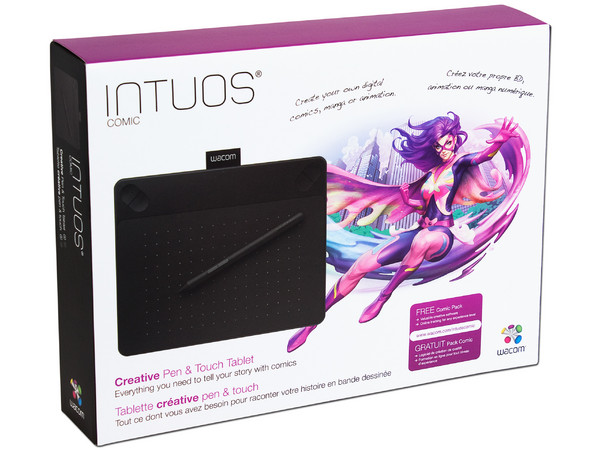Tableta Gráfica Wacom Intuos Comic Pen & Touch Small.