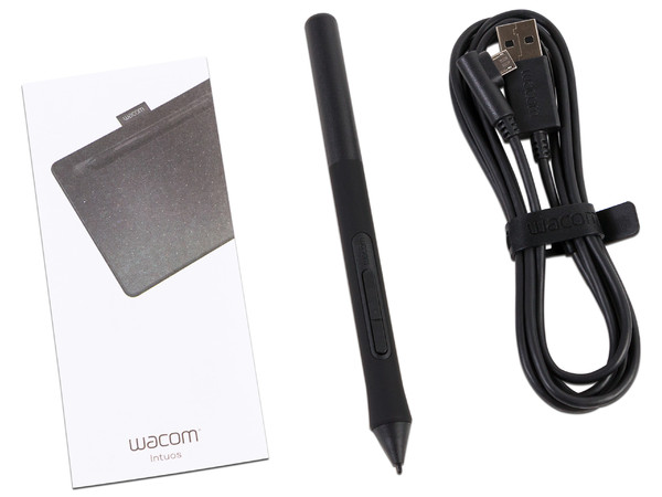 Tableta gráfica Wacom Intuos Small, USB. Color Negro.
