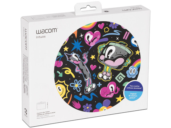 Tableta gráfica Wacom Intuos Small, USB. Color Negro.