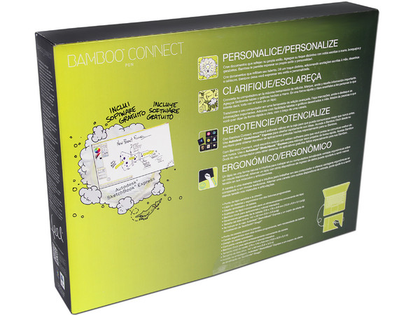 Tableta Gráfica Wacom Bamboo Connect Pen.