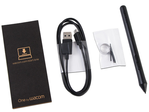 Tableta Gráfica Wacom One Small, USB. Color Negro.