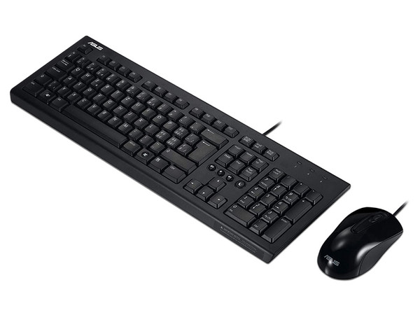 Kit de Teclado y Mouse Asus U2000, Óptico, USB, Versión en Español ...