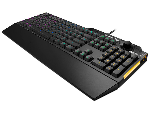 Teclado Gamer ASUS TUF GAMING K, Membrana, RGB, USB. Color Negro.