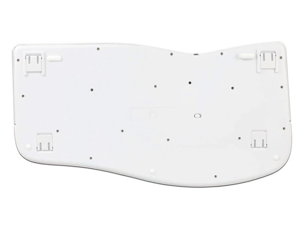Kit de Teclado y Mouse Creator Virtuos FITT MK770, Inalámbrico, Ergonómico, Color Blanco.