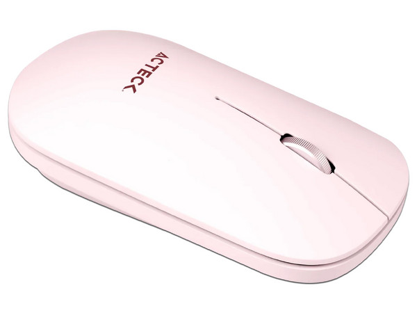 Kit de Teclado y Mouse Acteck Creator Virtuos Silk MK720, Bluetooth, Color Rosa.