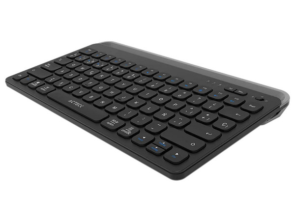 Teclado Acteck alámbrico con conexión USB, diseño compacto, teclas de perfil bajo y distribución en español