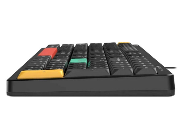Teclado Gamer Acteck Techno Core TA780 Elite, Alámbrico, Retroiluminado RGB, USB. Color Negro. (Versión en Español).