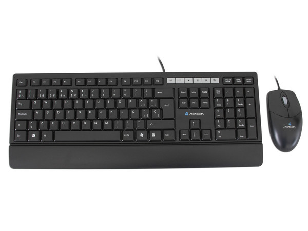 Teclado ps/2 y Mouse USB Acteck Slim AK-4970