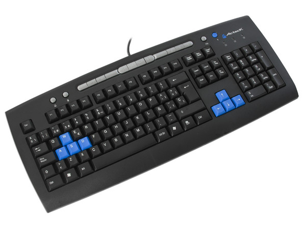 Teclado Acteck Advance, USB. Color Negro   