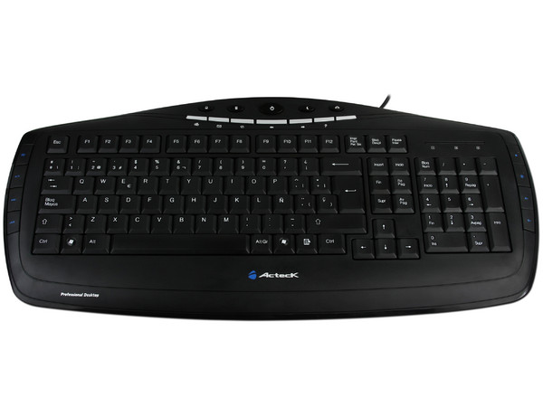 Teclado Acteck Professional Desktop, USB. Color Negro