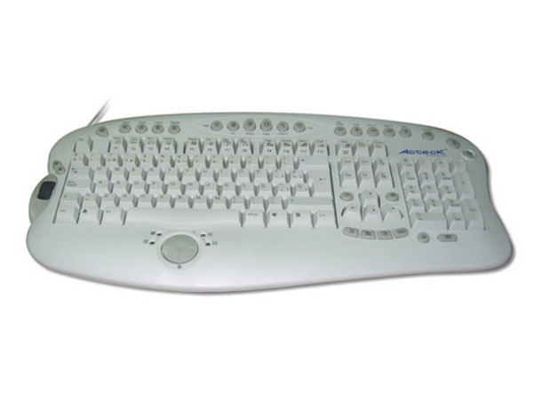 Teclado Acteck AT-7000XP Multimedia Smart Office XP, PS/2