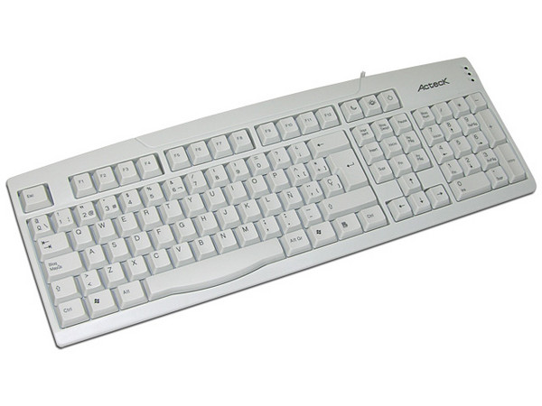 Teclado Acteck Standard AT 9900, PS/2
