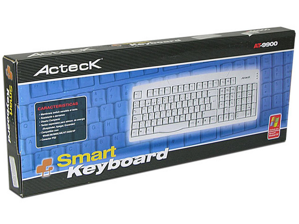 Teclado Acteck Standard AT 9900, PS/2