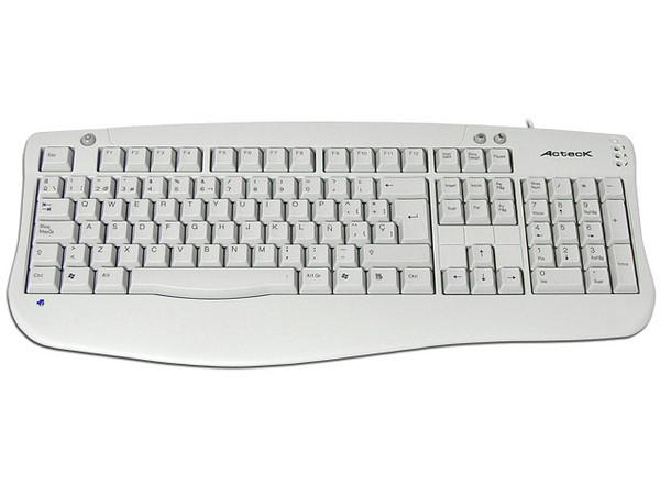 Teclado Acteck Multimedia AT-9910, PS/2.