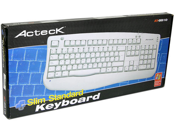 Teclado Acteck Multimedia AT-9910, PS/2.