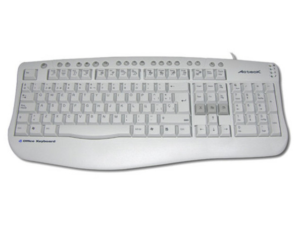 Teclado Acteck Multimedia AT-9910XP, PS/2.