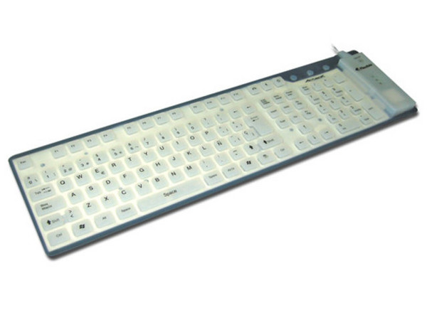 Teclado Acteck Flexible Luminiscente, USB y PS/2