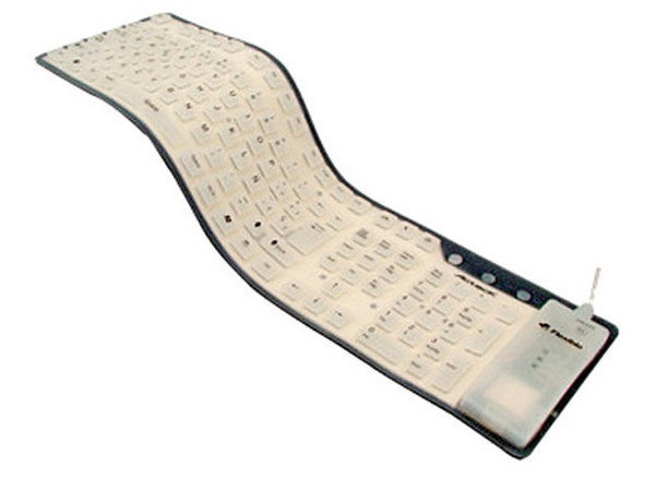 Teclado Acteck Flexible Luminiscente, USB y PS/2