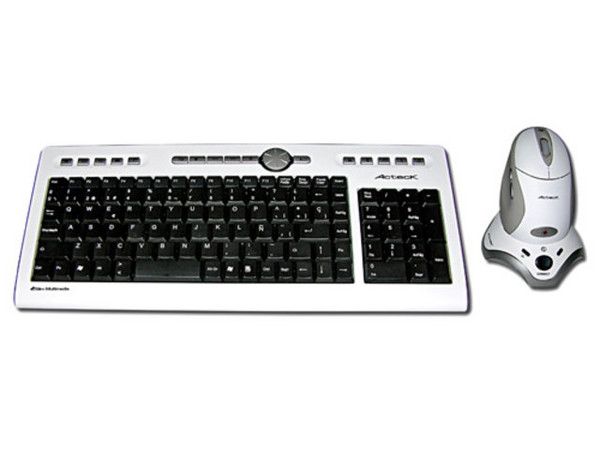 Teclado y Mouse inalámbrico Slim Acteck AT-SLX500RF, USB