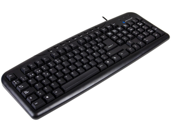 Teclado Acteck Media AT-3200, USB. Color Negro.