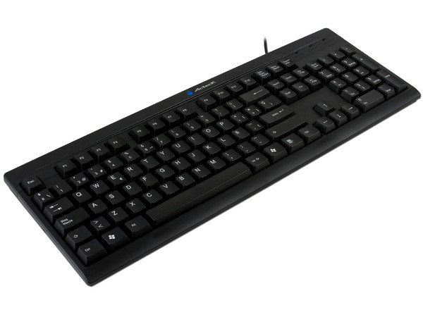 Teclado Acteck Slim Desktop, PS/2. Color Negro