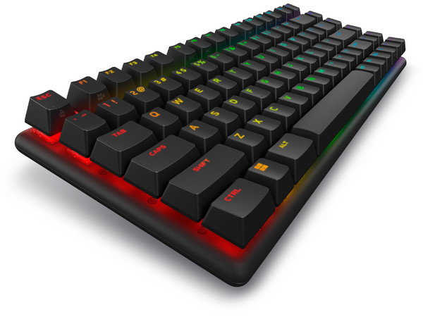 Teclado Gamer Alienware PRO-KB-G-WW, Iluminación RGB, Bluetooth, Receptor USB, Cable USB de 2m. Color Negro. (Versión en Ingles).