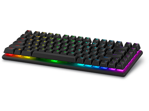 Teclado Gamer Alienware PRO-KB-G-WW, Iluminación RGB, Bluetooth, Receptor USB, Cable USB de 2m. Color Negro. (Versión en Ingles).