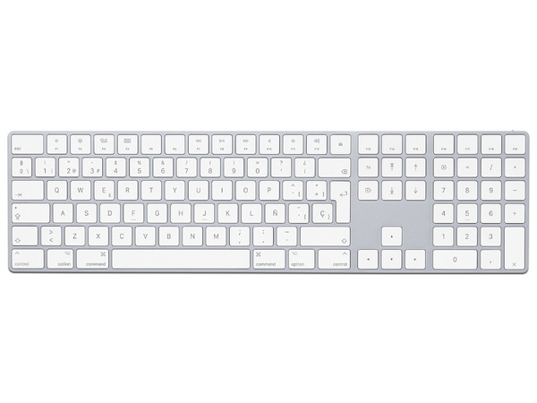 Teclado Inalámbrico Apple Magic Keyboard con teclado numérico. (Versión en español).