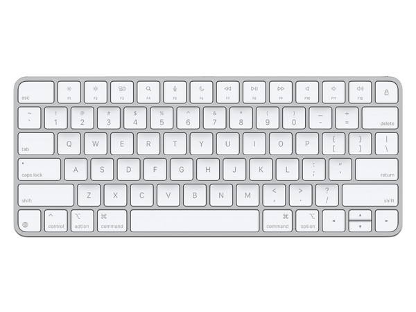 Teclado Apple Magic Keyboard, Bluetooth, Color Blanco.