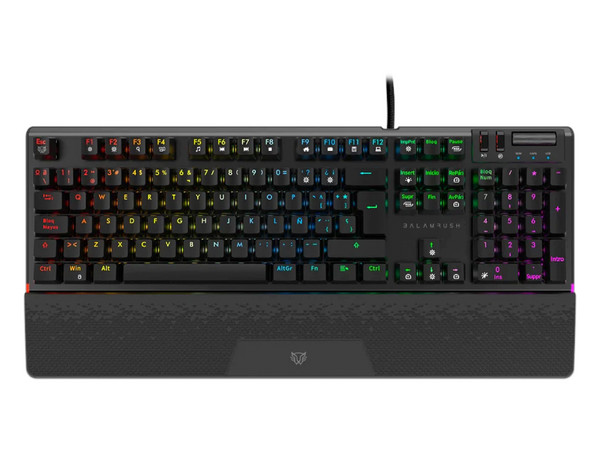 Teclado Mecánico Gamer Balam Rush Domínate Expert GK979, Switch Red, USB, Color Negro.