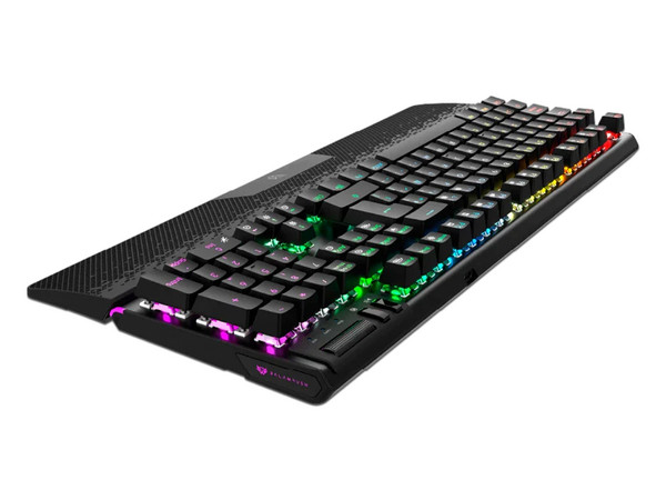 Teclado Mecánico Gamer Balam Rush Domínate Expert GK979, Switch Red, USB, Color Negro.
