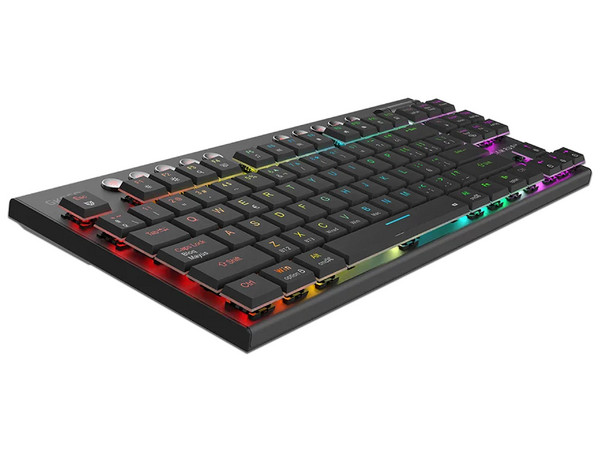 Teclado Gamer Inalámbrico DOMINATE EXPERT GK959 Balam Rush Legend Series, Multidispositivo, Color Negro.