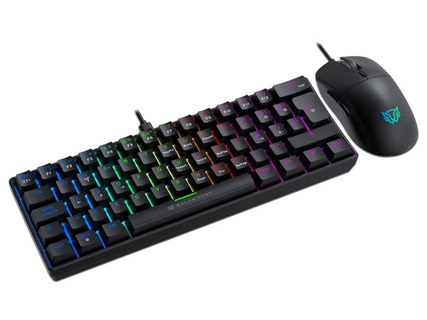 Kit de Teclado y Mouse Gamer Balam Rush Fusion Vanguard CKG660, USB. Color Negro.