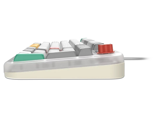 Teclado Gamer Balam Rush Warstrike Frost KG500F RGB, Membrana, USB. Color Blanco. (Versión en Español).