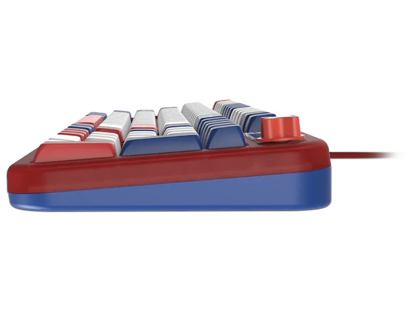 Teclado Gamer Balam Rush Warstrike Gunda KG500G RGB, Membrana, USB. Color Rojo. (Versión en Español).
