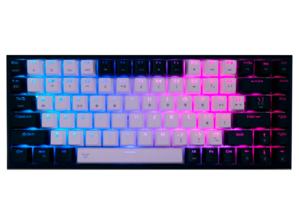 Teclado Mecánico Gamer Batauro Boskar, Iluminación RGB, Bluetooth. Color Negro. (Versión en Español)