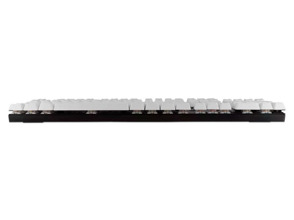 Teclado Mecánico Gamer Batauro Beliarde, Iluminación RGB, USB, Español, Switch Blue. Color Negro.