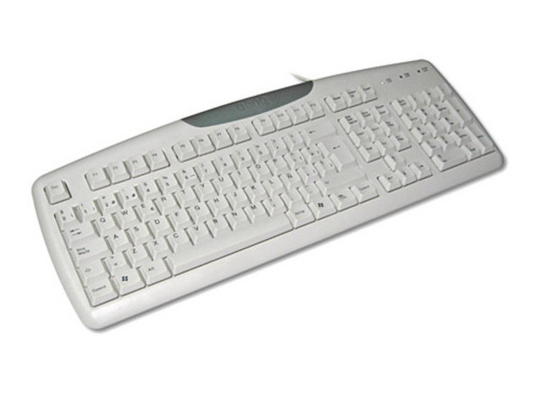Teclado BenQ en Español, PS/2. Color Gris