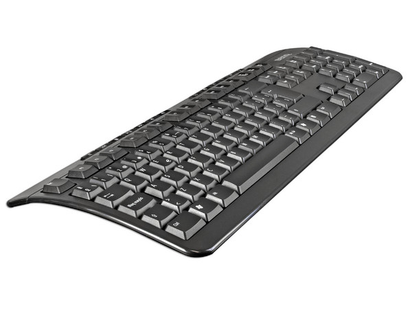 Teclado y Mouse Inalámbricos Benq X805, Español, USB/PS2, Color Negro.