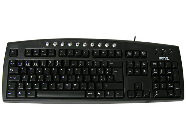 Combo de Teclado y Mouse BenQ - P030 Color Negro/Plata