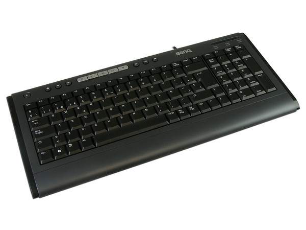 Teclado Benq I300 Multimedia Ultra-Slim, USB/PS2, Color Negro.