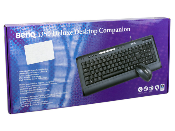 Teclado y Mouse Benq Deluxe 1350, USB