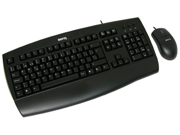 Teclado y Mouse Benq I100, Español, PS/2, Color Negro