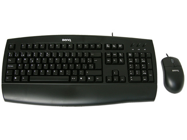 Teclado y Mouse Benq I100, Español, PS/2, Color Negro