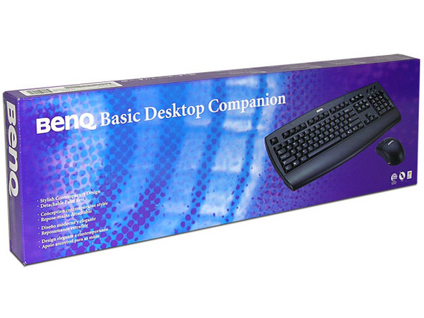 Teclado y Mouse Benq I100, Español, PS/2, Color Negro